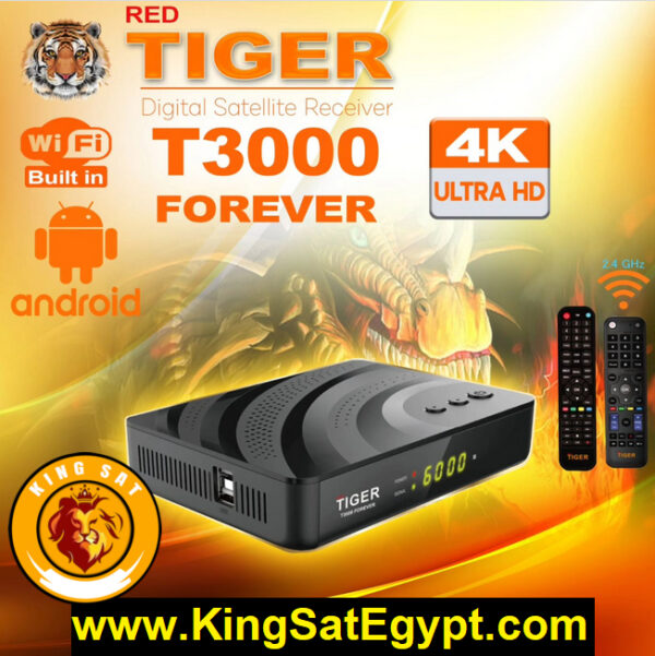 TIGER T3000 FOREVER 4K & android7.1