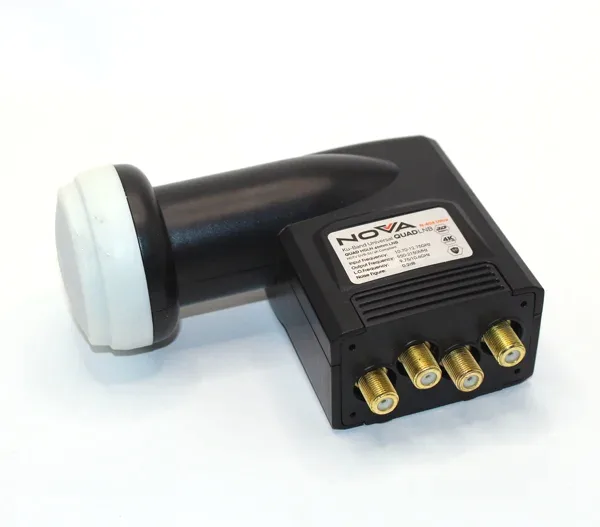 NOVA KU- BAND UNIVERSAL Quad LNB N-404 ULTRA - كينج سات