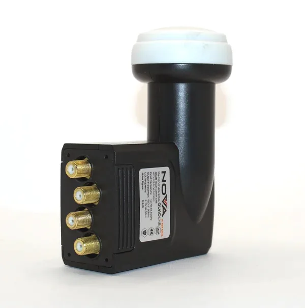 NOVA KU- BAND UNIVERSAL Quad LNB N-404 ULTRA - كينج سات