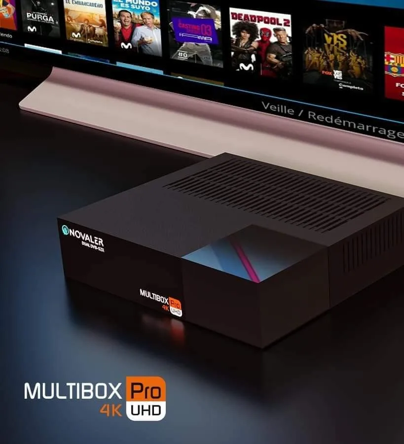 NOVALER MULTIBOX 4K PRO ULTRA HD - كينج سات