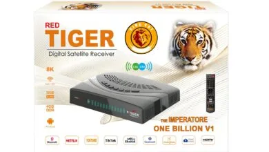 الامبراطور : أقوى جهاز 8K فى العالم بسيرفر فوريفر متوفر الان على KING SAT 36 TIGER ONE BILLION V1 8K