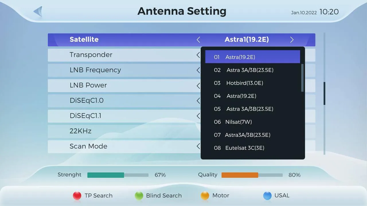 Scope G-Note Pro 4K - كينج سات