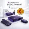رسيفر ستارنت 5000 توين Ai اندرويد 14 معالج Amlogic S905X5M