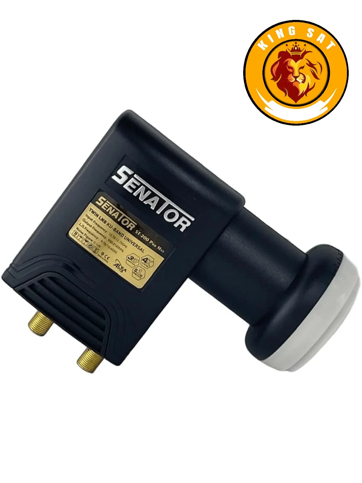 SENATOR Twin LNB ST-200 Pro Max عدسة سيناتور توين LNB ST-200 برو ماكس