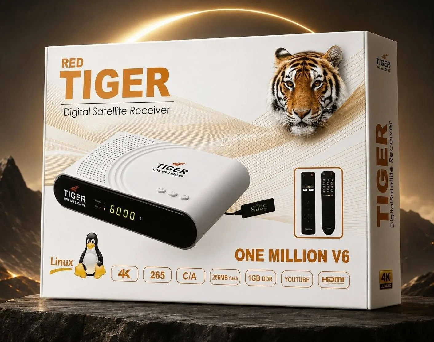 TIGER ONE MILLION 4K V6 TIGER ONE MILLION 4K V6
